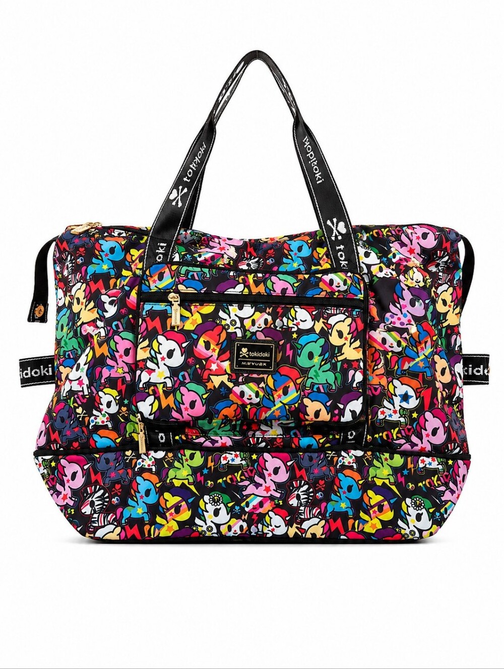 RARE Tokidoki MESUCA UNICORN Expandable WEEKENDER Duffle Bag CARRY ON